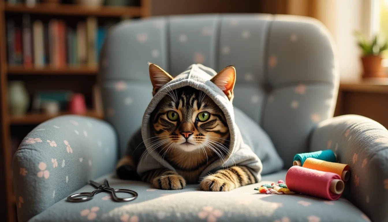 How to Make a Cozy Pdf Hoodie for Your Cat: Step-by-Step Guide - Happyoff