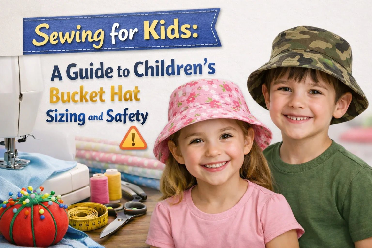 Sewing for Kids: A Guide to Children’s Bucket Hat Sizing and Safety - Happyoff