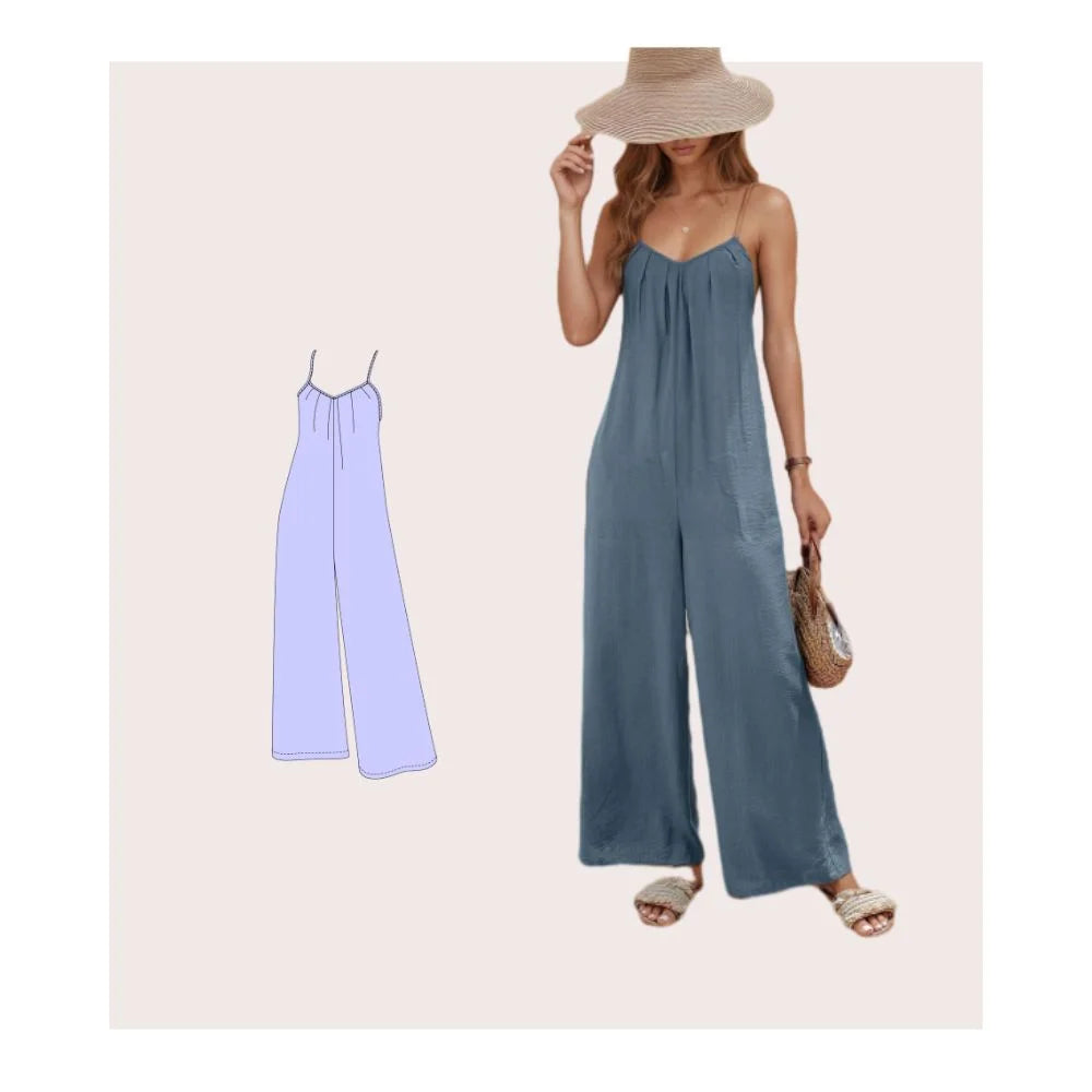 Jumpsuits Sewing Patterns | Happyoff.com