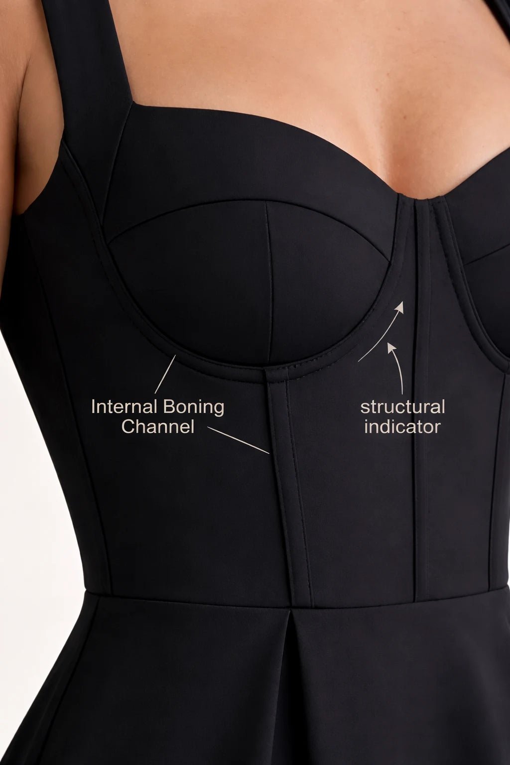 Bustier Dress PDF: 3 - File Multi - Cup Structural Blueprint | HappyOff - Happyoff