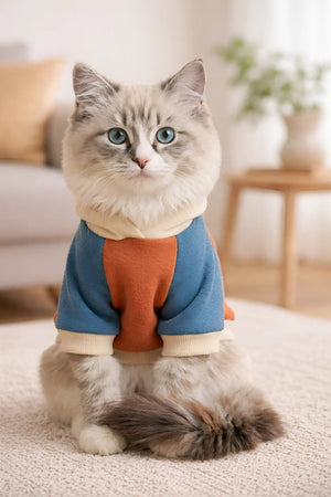 Cat Hoodie PDF: 3 - File Multi - Panel Structural Blueprint | HappyOff - Happyoff