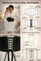 Corset Belt PDF: 3 - File Modular Structural Waistband | HappyOff - Happyoff