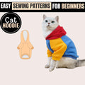 Cute and cozy DIY Cat Hoodie Sewing Pattern PDF