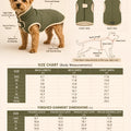 DIY Dog Coat Pattern PDF: Zippered Pet Jacket Blueprint - Happyoff