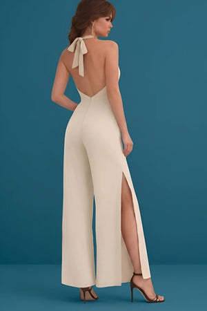 Halter Jumpsuit PDF: 3 - File Projector - Ready Wide - Leg Blueprint | HappyOff - Happyoff