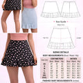 Ruffle Skirt PDF: Lined Structural Mini Blueprint | HappyOff - Happyoff