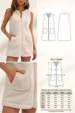 Teddy Vest PDF: A0/A4 Projector - Ready Structural Blueprint | HappyOff - Happyoff