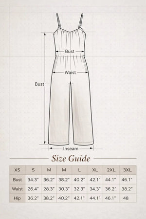 Wide Leg Jumpsuit PDF: High-Volume Architectural Blueprint | HappyOff - Happyoff