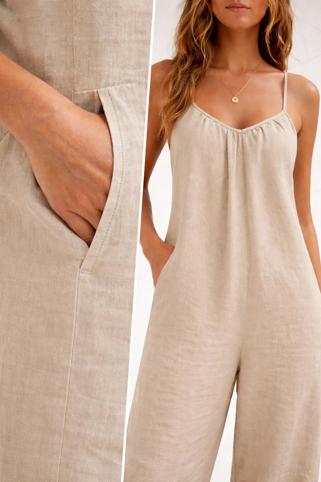 Wide Leg Jumpsuit PDF: High-Volume Architectural Blueprint | HappyOff - Happyoff